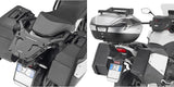 Bauletto Monokey Trekker Alluminio Nero 52 Lt 6Kg Trekker Alluminio - Givi Compatibile Con Honda Nt 1100 (2022-2024)