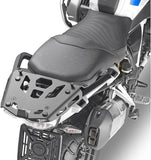 Bauletto Monokey Trekker Outback Evo Smart Alluminio Anodizzato 58 Lt 6Kg Trekker Outback Evo Smart Alluminio Anodizzato - Givi Compatibile Con Bmw R 1250 Gs (2019-2023)