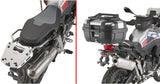 Monokey Black Top Case - 34 Lt Technopolymer - Givi Compatible With Bmw F 900 Gs Adventure (2024)