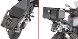 Monokey Black Tech Top Case - 40 Lt For Original Rack Technopolymer - Givi Compatible With Bmw R 1300 Gs Adventure (2025)