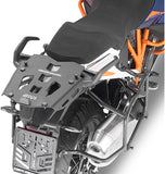 Monokey Arena Black Tech Top Case - 45 Lt Arena Technopolymer - Givi Compatible With Ktm 1290 Super Adventure R (2021-2024)