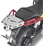 Monokey Trekker Aluminium Top Case - 52 Lt 6Kg Trekker Aluminium - Givi Compatible With Moto Guzzi V85 Tt (2019-2023)