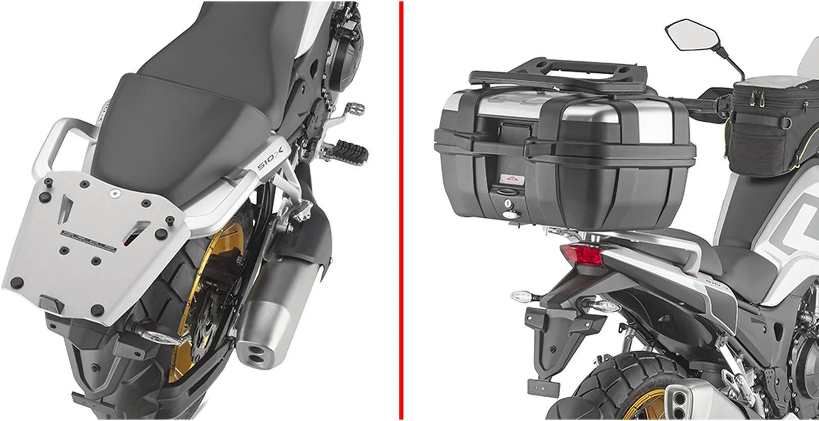 Bauletto Monokey Trekker Dolomiti Alluminio 30 Lt 6Kg Trekker Dolomiti Alluminio - Givi Compatibile Con Kove Moto 510 X (2024)