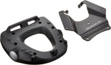Monokey Trekker Alaska Black Aluminium Top Case - 56 Lt Trekker Alaska Aluminium - Givi Compatible With Piaggio Mp3 500 Ie Sport (2014-2017)