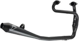 Complete Exhaust System Without Sound Certification Conical Steel Black - Termignoni Compatible With Triumph Street Twin (2016-2020)