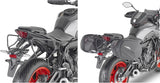 Rear Rack Monokey + Holder For Easylock Side Bags Or Side Bags - Givi Compatible With Yamaha Mt-07 (2021-2024)