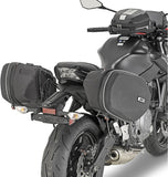 Corium Black Side Bags - 32 Lt Corium Nylon - Givi Compatible With Kawasaki Z 650 (2017-2019)