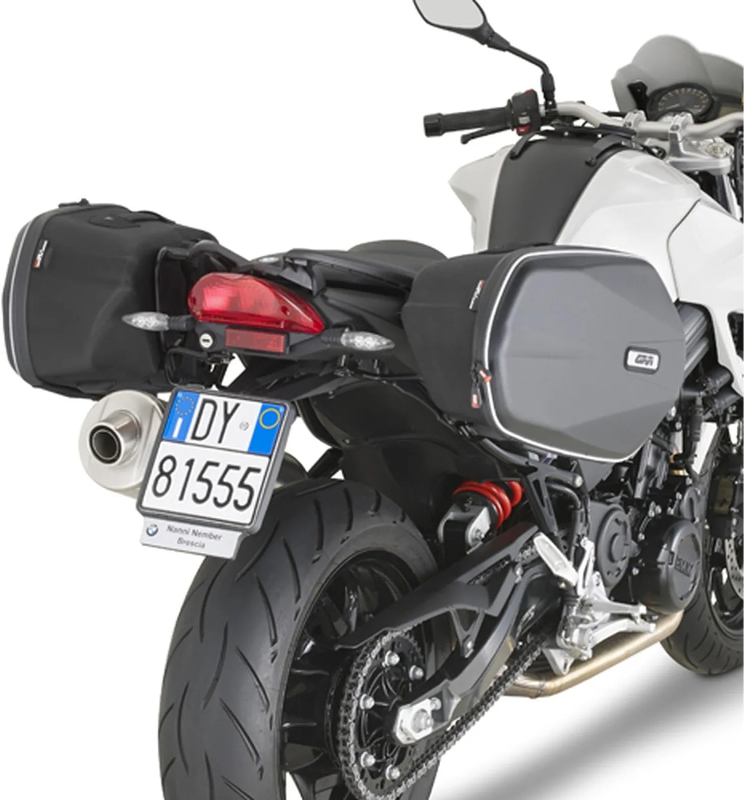 Borse Laterali Corium Nero 26 Lt Corium Nylon - Givi Compatibile Con Bmw F 800 Gt (2013-2019)