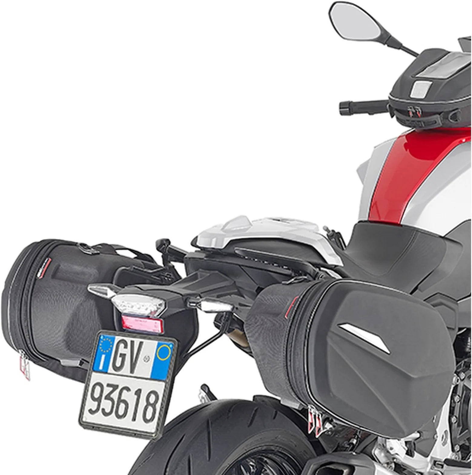 Borse Laterali Corium Nero 26 Lt Corium Nylon - Givi Compatibile Con Bmw F 900 R (2020-2024)