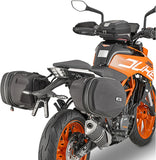 Borse Laterali Corium Nero 32 Lt Corium Nylon - Givi Compatibile Con Ktm 390 Duke (2017-2023)