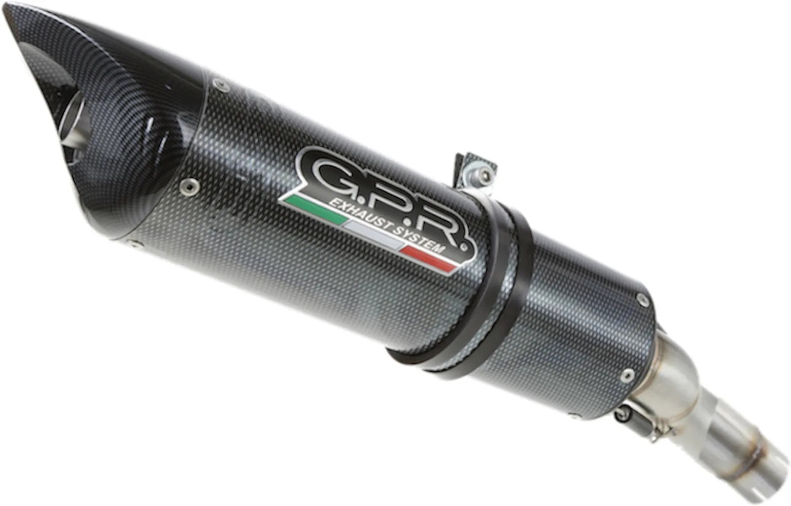 Terminale Di Scarico Con Omologazione Suono Tiburon Carbon Look - Gpr Compatibile Con Benelli Tre 899 K (2006-2016)