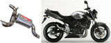 Terminale Di Scarico Con Omologazione Suono Oval Titanio - Gpr Compatibile Con Suzuki Gsr 600 (2006-2011)