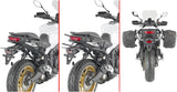 Corium Black Side Bags - 32 Lt Corium Nylon - Givi Compatible With Yamaha Tracer 9 - Gt - Gt+ (2021-2024)