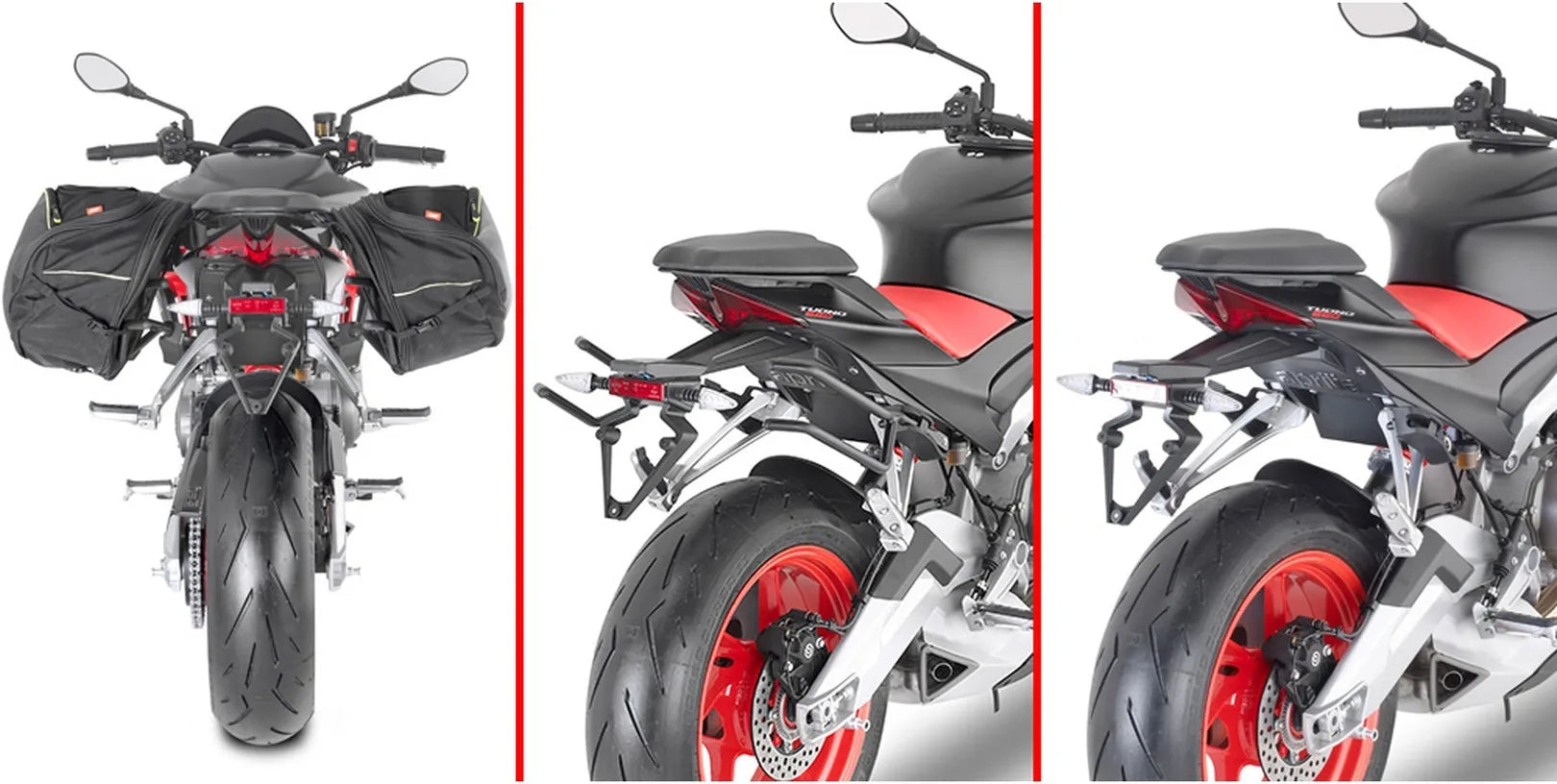 Borse Laterali Nero 60 Lt Nylon - Givi Compatibile Con Aprilia Rs 660 (2021-2024)