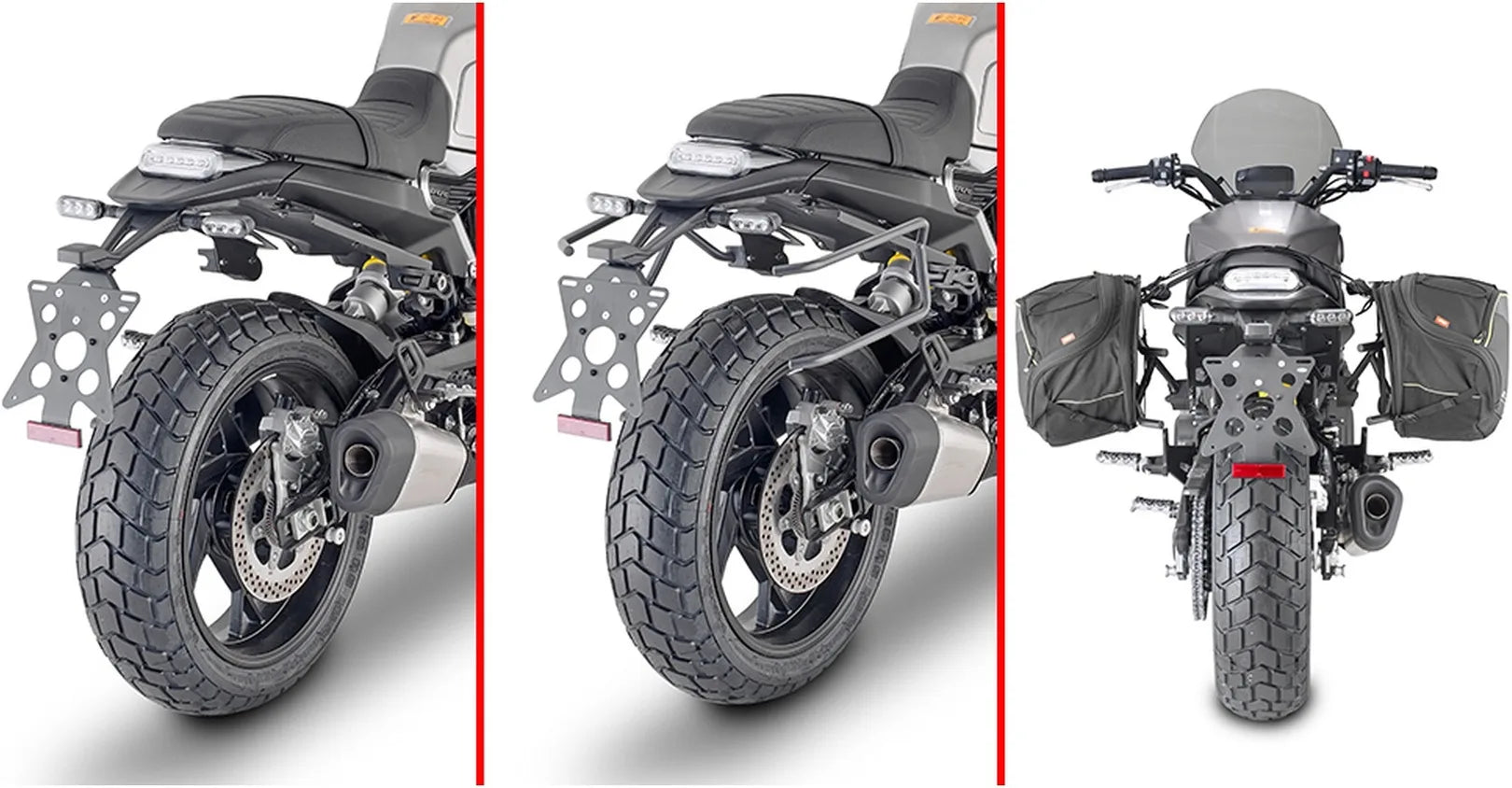 Borse Laterali Nero 60 Lt Nylon - Givi Compatibile Con Benelli Leoncino 800 (2022-2024)
