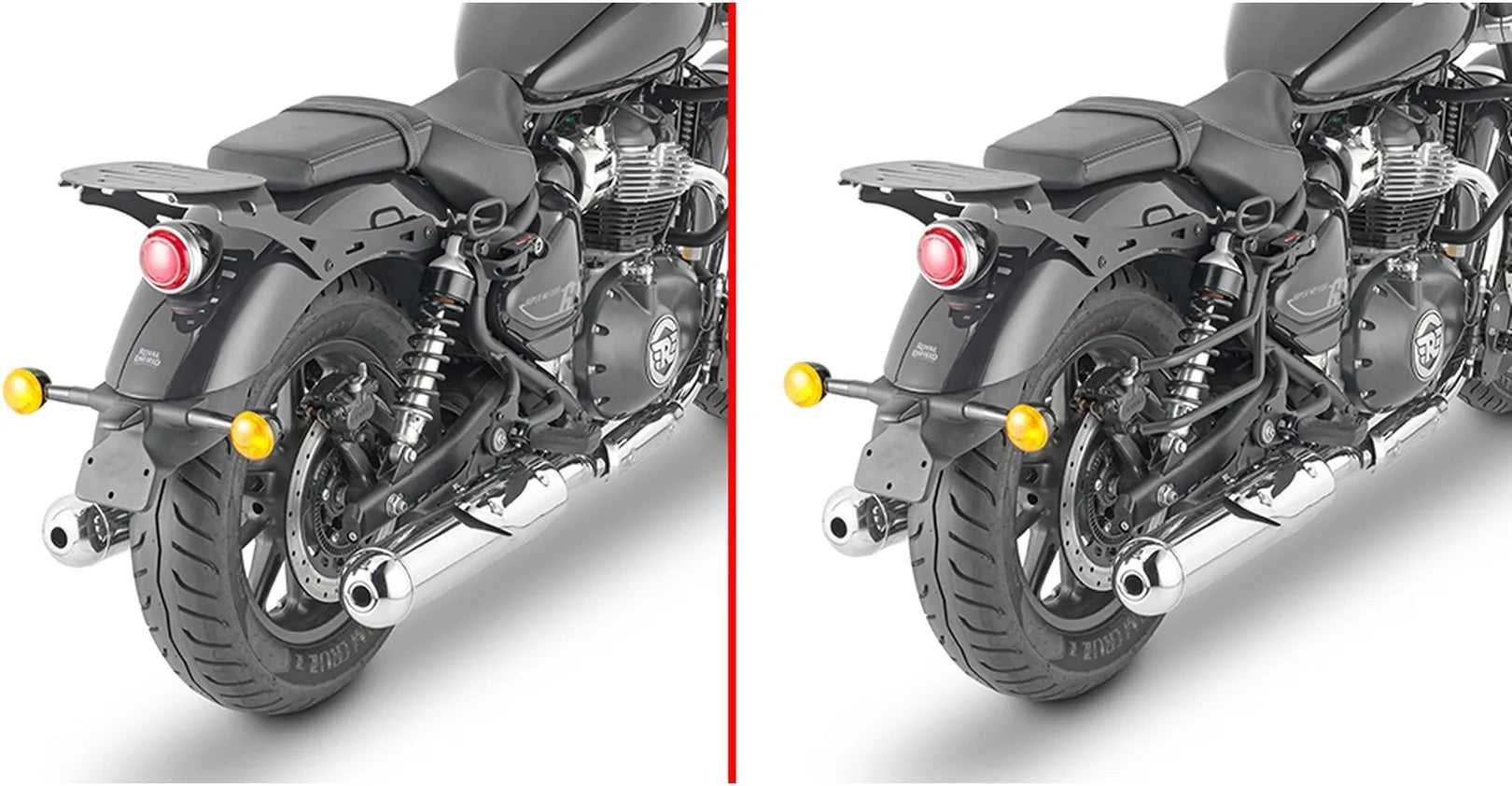Borse Laterali Nero 60 Lt Nylon - Givi Compatibile Con Royal Enfield Super Meteor 650 (2023-2024)