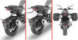 Borse Laterali Nero 60 Lt Nylon - Givi Compatibile Con Voge Trofeo 500 Ac (2022-2024)