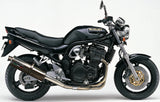 Terminale Di Scarico Con Omologazione Suono Trioval Acciaio - Gpr Compatibile Con Suzuki Gsf 400 Bandit (1991-1997)