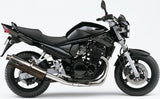 Terminale Di Scarico Catalizzato E Con Omologazione Suono Trioval Acciaio - Gpr Compatibile Con Suzuki Gsf 650 Bandit - S (2005-2006)
