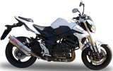 Terminale Di Scarico Con Omologazione Suono Trioval Acciaio - Gpr Compatibile Con Suzuki Gsr 750 (2011-2015)