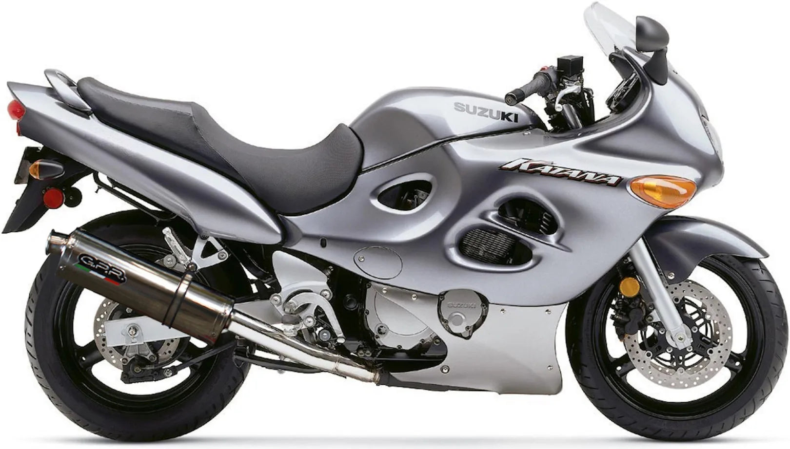Terminale Di Scarico Con Omologazione Suono Trioval Acciaio - Gpr Compatibile Con Suzuki Gsx 600 F (1998-2005)