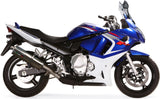 Terminale Di Scarico Con Omologazione Suono Trioval Acciaio - Gpr Compatibile Con Suzuki Gsx 650 F Ie (2008-2014)