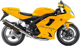 Terminale Di Scarico Con Omologazione Suono Trioval Acciaio - Gpr Compatibile Con Triumph Daytona 955 (1999-2001)