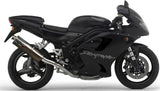 Terminale Di Scarico Con Omologazione Suono Trioval Acciaio - Gpr Compatibile Con Triumph Daytona 955 Monobraccio (2003-2005)