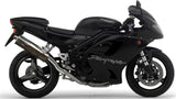 Terminale Di Scarico Con Omologazione Suono Trioval Acciaio - Gpr Compatibile Con Triumph Daytona 955 Anniversary (2002-2003)