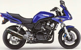 Terminale Di Scarico Con Omologazione Suono Trioval Acciaio - Gpr Compatibile Con Yamaha Fzs 1000 Fazer (2001-2005)