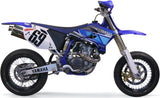 Exhaust Tip With Noise Certification Trioval Stainless Steel - Gpr Compatible With Yamaha Wr 450 F (2003-2006)