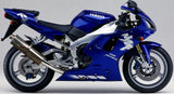 Terminale Di Scarico Con Omologazione Suono Trioval Acciaio - Gpr Compatibile Con Yamaha Yzf 1000 R1 (1998-2001)