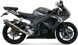 Terminale Di Scarico Con Omologazione Suono Trioval Acciaio - Gpr Compatibile Con Yamaha Yzf-R6 (2003-2005)