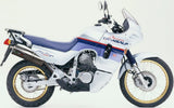 Terminale Di Scarico Con Omologazione Suono Trioval Acciaio - Gpr Compatibile Con Honda Transalp Xl 600 V (1996-1999)