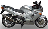 Terminale Di Scarico Con Omologazione Suono Trioval Acciaio - Gpr Compatibile Con Honda Vfr 800 Rc46 (1998-2001)