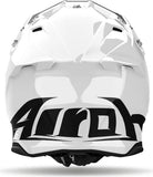 Casco Off-Road Per Moto Airoh Twist 3 - Tw314 Thermoplastic Hrt Bianco Gloss Color Taglia M