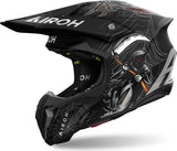 Casco Off-Road Per Moto Airoh Twist 3 - Tw3A35 Thermoplastic Hrt Matto Arcade Taglia Xl