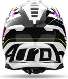 Off-Road Motorcycle Helmet Airoh Twist 3 - Tw3R38 Thermoplastic Hrt Gloss Rainbow Size Xl