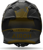 Casco Off-Road Per Moto Airoh Twist 3 - Tw3Tit35 Thermoplastic Hrt Titanio Matto Taglia Xxl