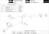 Exhaust Tip With Noise Certification Oval Stainless Steel - Mivv Compatible With Honda Cbr 1000 Rr (2006-2007)