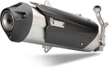 Non-Catalytic Exhaust Tip With Sound Certification Urban Stainless Steel - Mivv Compatible With Gilera Nexus 500 (2004-2012)