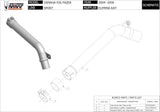 Tubo Di Raccordo Non Catalizzato - Mivv Compatibile Con Yamaha Fz-6 (2007-2011)