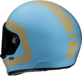 Casco Integrale Per Moto Hjc V10 Advanced Fiberglass Composite Mc27 Foni Taglia 08 M