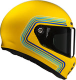 Casco Integrale Per Moto Hjc V10 Advanced Fiberglass Composite Mc3 Foni Taglia 07 S