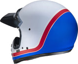 Casco Integrale Per Moto Hjc V60 Advanced Fiberglass Composite Mc21 Scoby Taglia 09 L