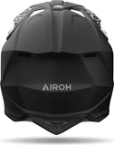Casco Off-Road Per Moto Airoh Wraaap - Wra11 Thermoplastic Hrt Nero Matto Color Taglia S