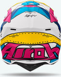 Casco Off-Road Per Moto Airoh Wraaap - Wrap54 Thermoplastic Hrt Matto Paint Taglia L