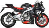 Complete Exhaust System Without Catalytic Converter And Without Sound Certification X-M1 Titanium - Mivv Compatible With Aprilia Rs 660 (2020-2024)