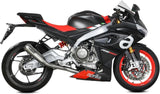 Impianto Di Scarico Completo Non Catalizzato E Senza Omologazione Suono X-M1 Titanio - Mivv Compatibile Con Aprilia Rs 660 (2020-2024)