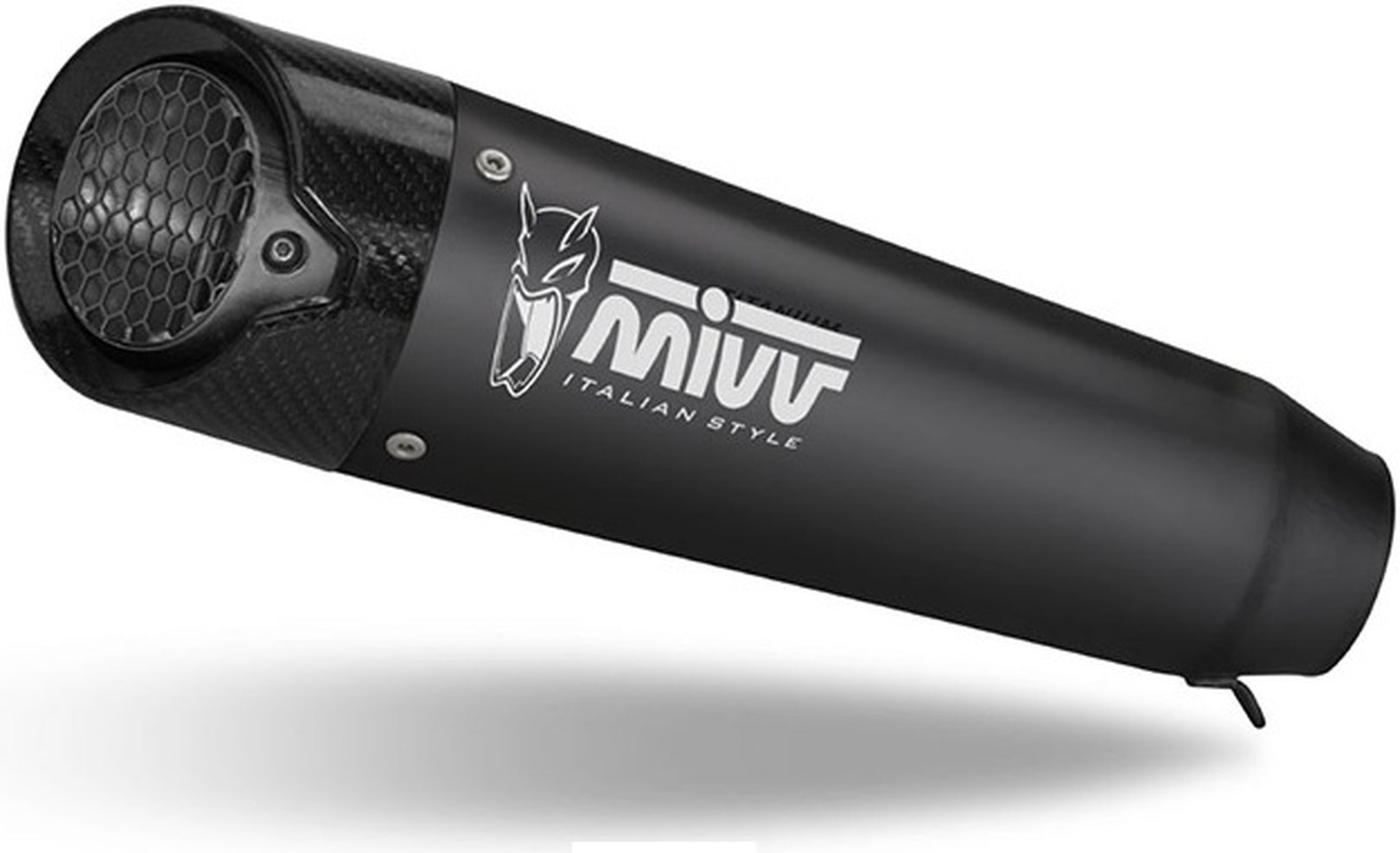 Uncatalysed Exhaust System Without Sound Certification X-M5 Steel Black Carbon - Mivv Compatible With Triumph Street Triple 660 S (2017-2022)